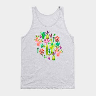 Cacti Succulents Garden Tank Top